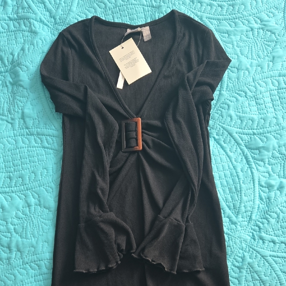 Maternity Black Top
